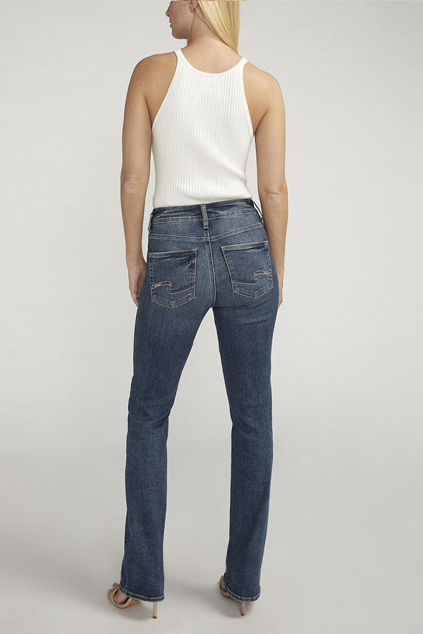 Silver Avery Slim Boot