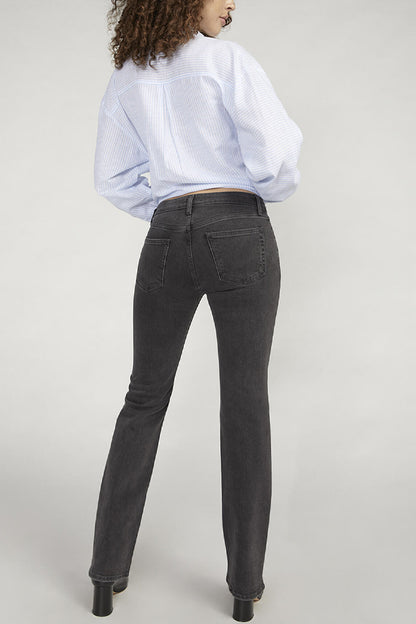 Silver Be Low Low Rise Bootcut Jeans