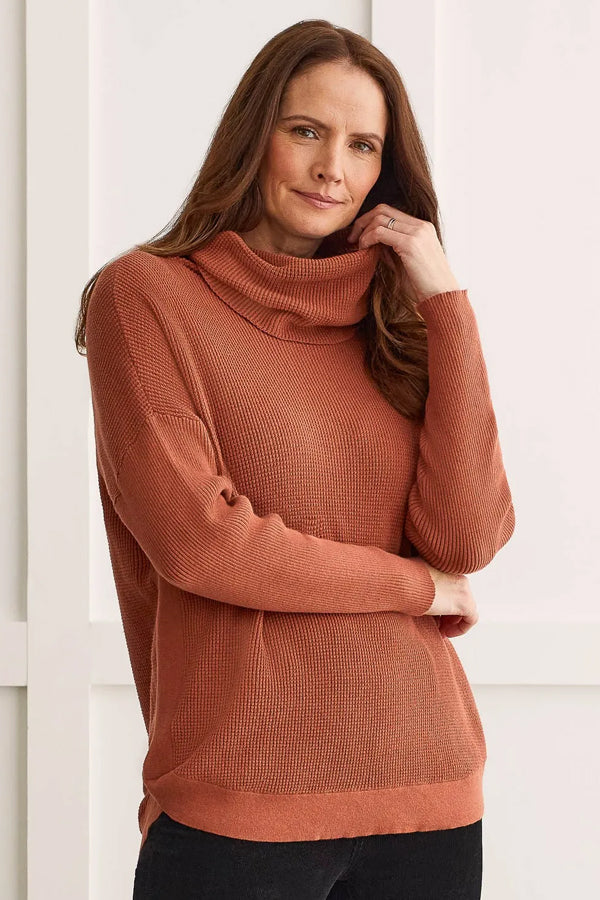 Tribal Cowl Neck Sweater – BK's Brand Name Clothing