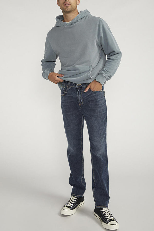 Silver Konrad Slim Fit Slim Leg Jeans – BK's Brand Name Clothing