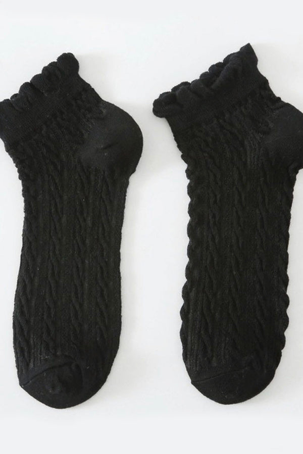 BK Brand Lace Twist Socks