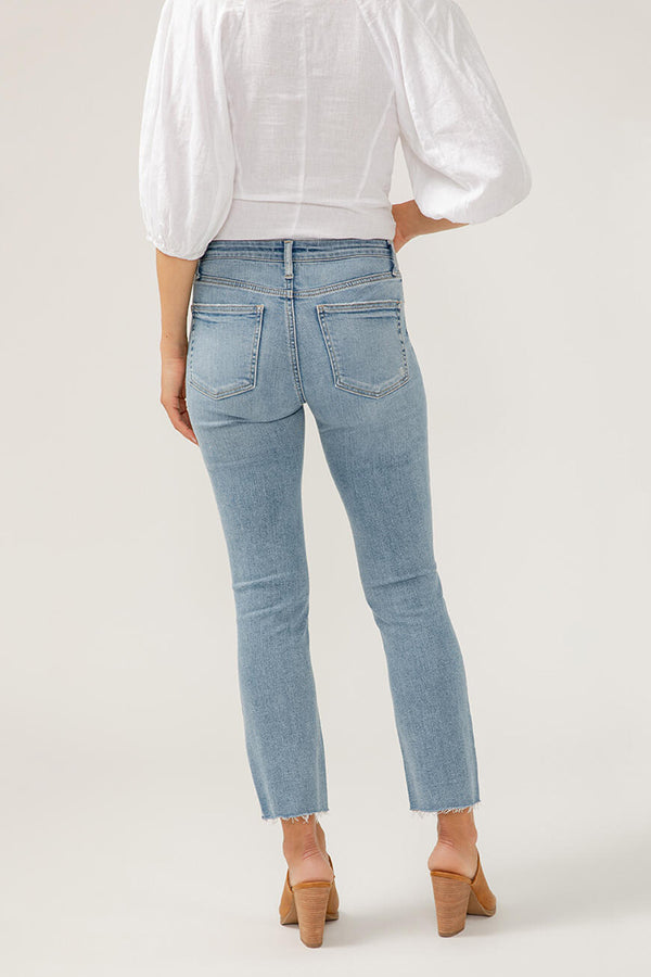 Silver Most Wanted Straight Leg Jeans