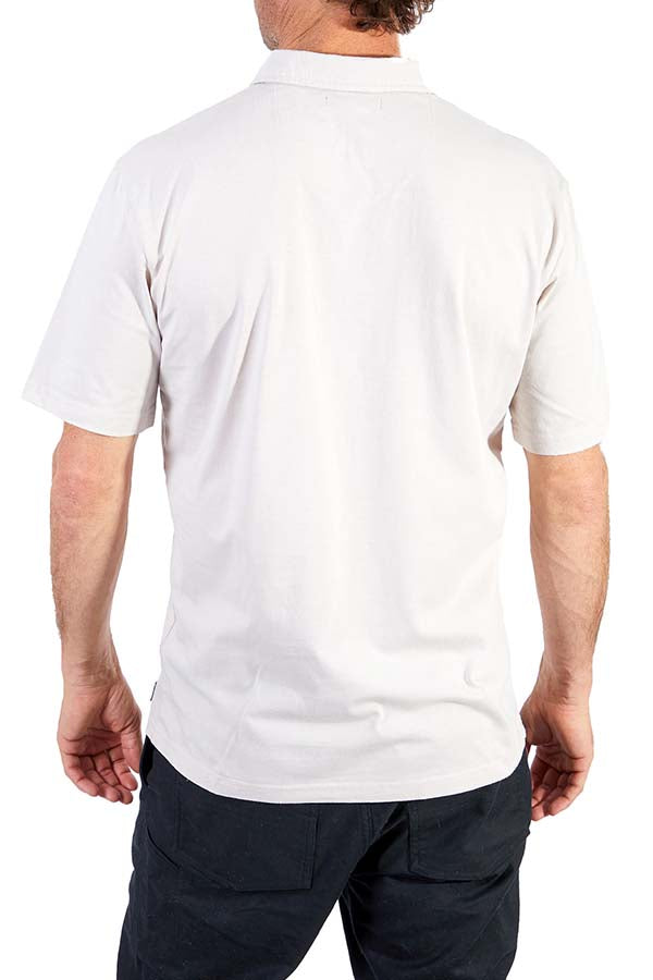 Silver Acid Wash Polo