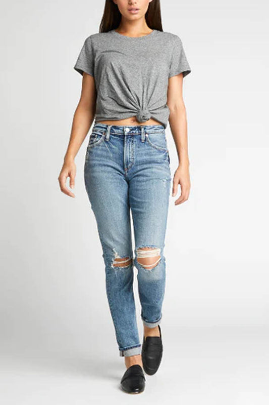 Silver Jeans Frisco Tapered High Rise