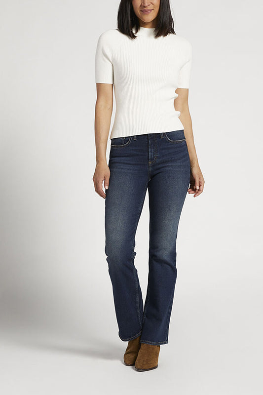 Silver Infinite Fit High Rise Bootcut Jeans