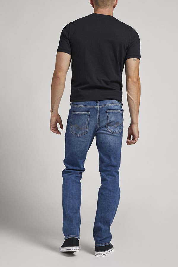 Silver Infinite Fit Relaxed Straight Leg Jeans