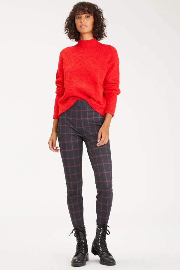 Sanctuary Plush Mock Neck Sweater