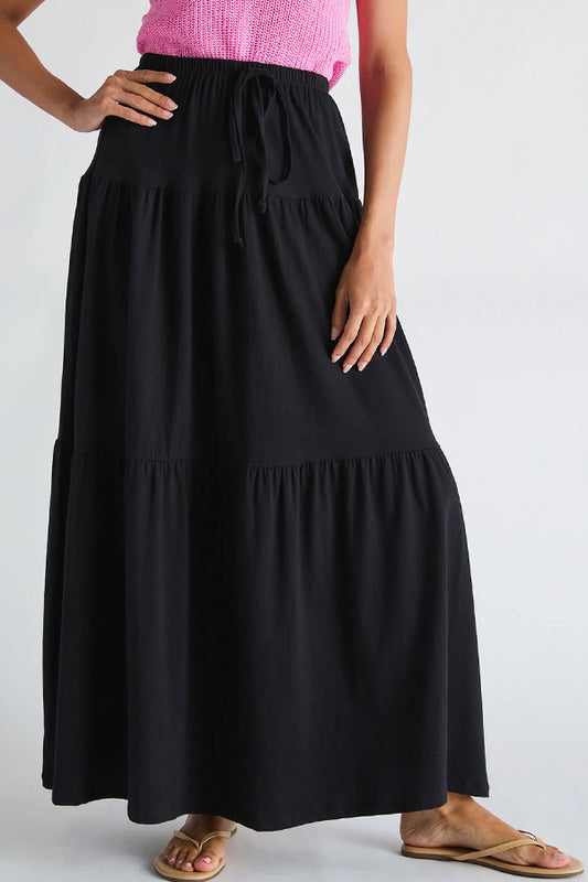 RD STyle Terry Tiered Skirt
