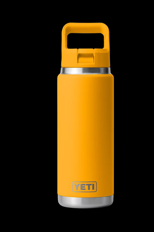 Yeti Rambler 26 oz Water Bottle with Straw Cap