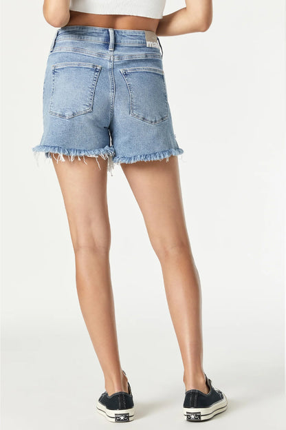 Mavi Heidi Straight Leg Shorts