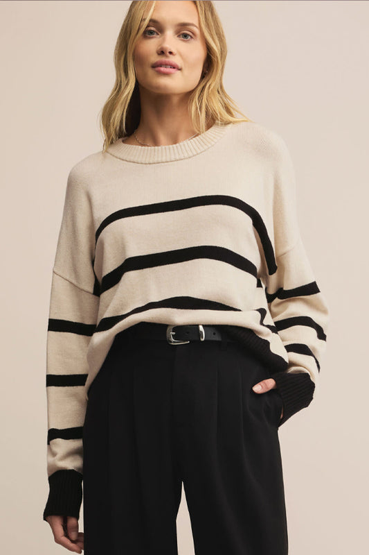 Z Supply Jordane Stripe Sweater