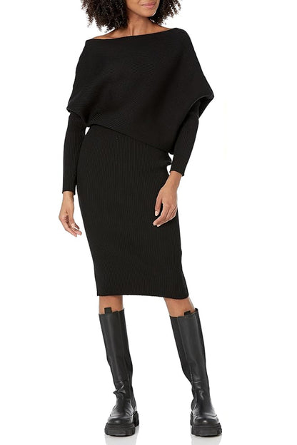 Steve Madden Lori Sweater Dress BK's Brand Name Clothing Steve Madden Lori Sweater Dress BK's Brand Name Clothing