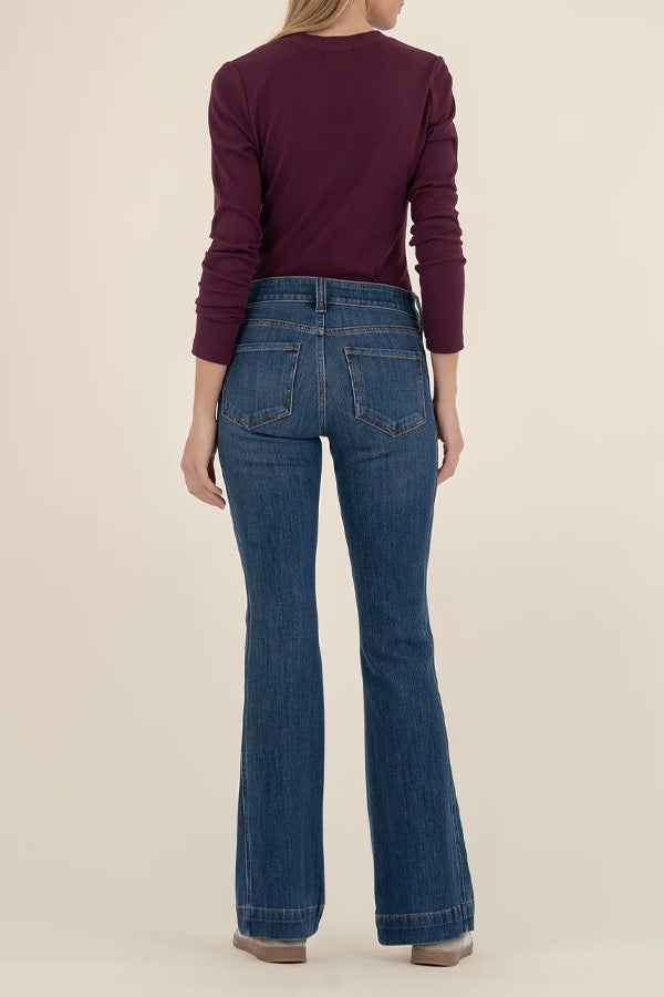Kut Natalie High Rise Bootcut Jeans