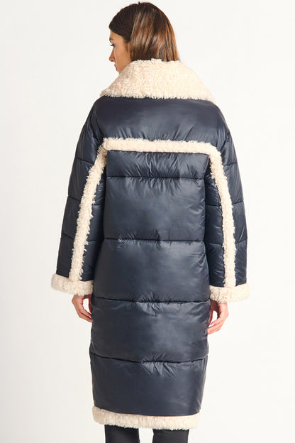 Dex Sherpa Puffer Coat