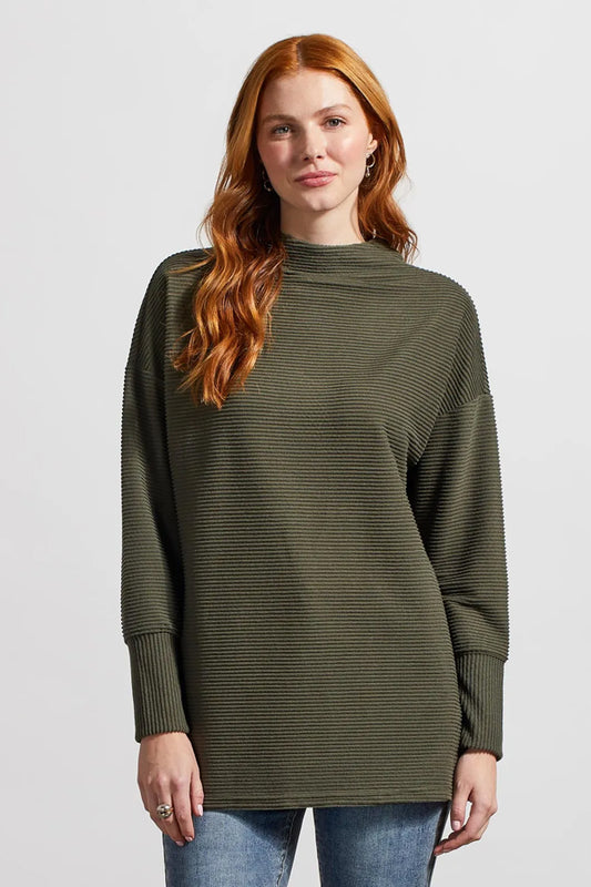 Tribal Brushed Velvet Ottoman Tunic