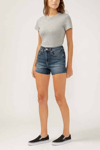 Silver Beau Boyfriend Short