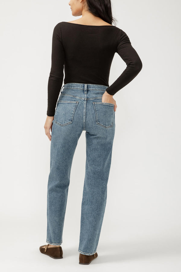 Silver Highly Desirable Straight Leg Jean