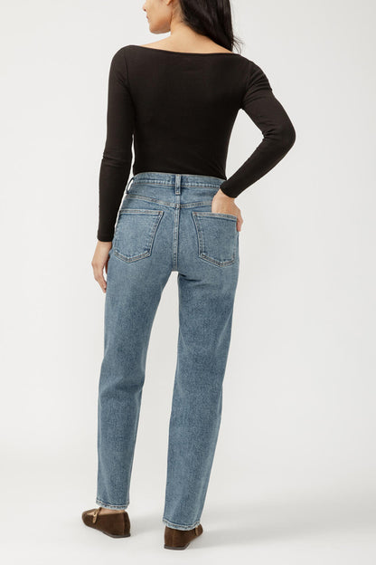 Silver Highly Desirable Straight Leg Jean
