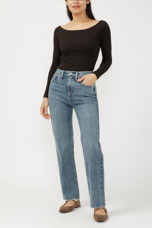 Silver Highly Desirable Straight Leg Jean