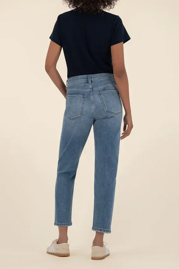 Kut Kit High Rise Baggy Straight Jean