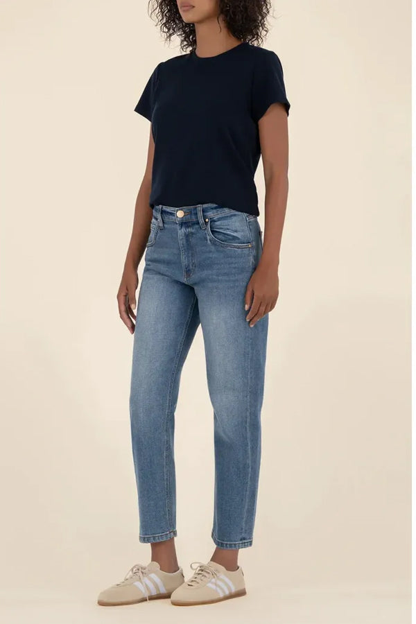 Kut Kit High Rise Baggy Straight Jean