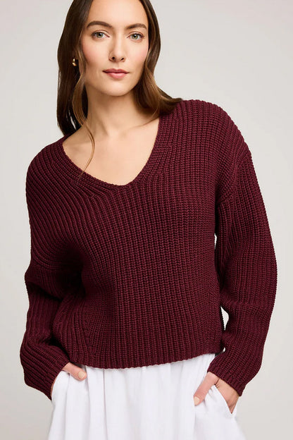 Gentle Fawn Spencer V-Neck Sweater