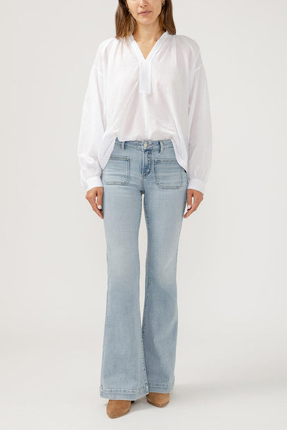 Silver Suki Flare Jeans