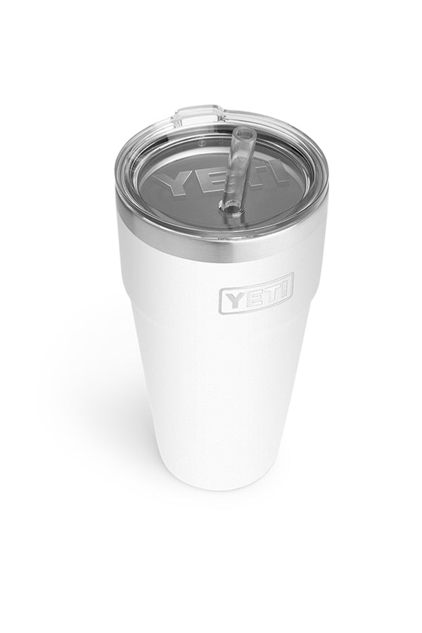 Yeti 26oz Stackable Rambler With Straw Lid