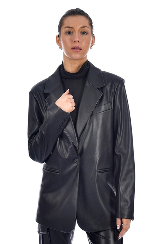 RD Style Alexis Vegan Leather Jacket