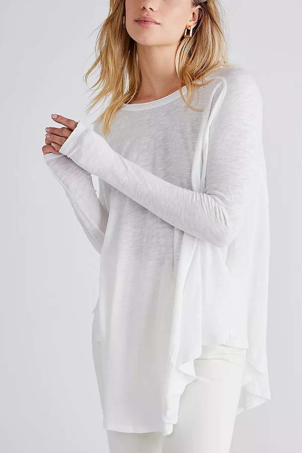 Free People Aria Trapeze Long-Sleeve