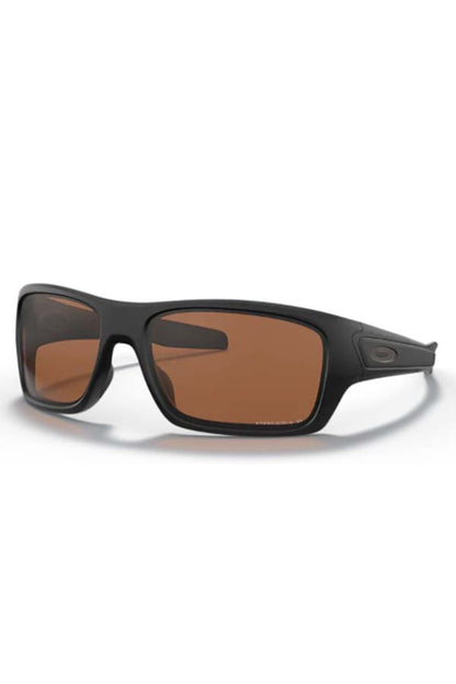 Oakley Matte Black Turbine with Tungsten Prizm Polarized