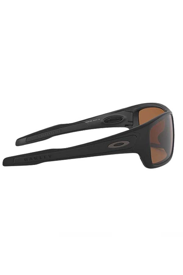 Oakley Matte Black Turbine with Tungsten Prizm Polarized