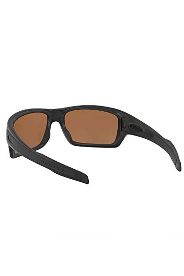 Oakley Matte Black Turbine with Tungsten Prizm Polarized