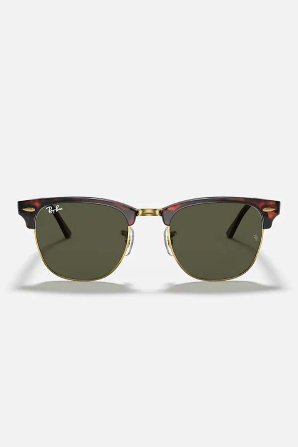 Ray Ban Clubmaster Mock Tortoise-Shell on Arista