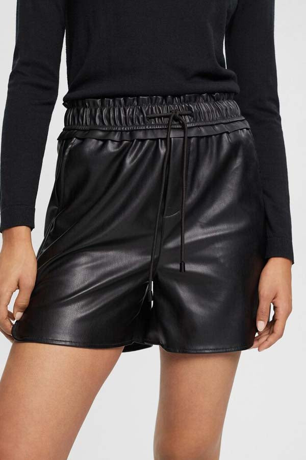 Esprit Faux Leather Shorts