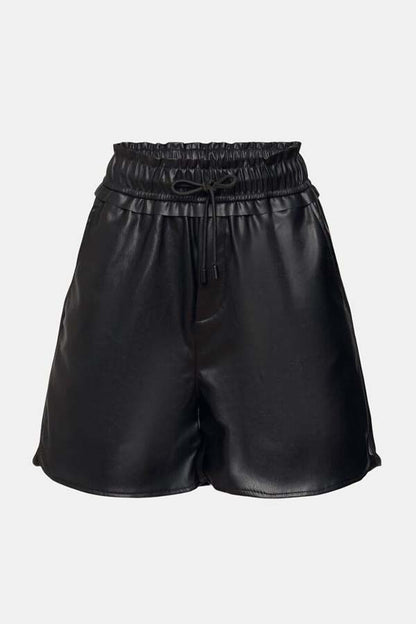 Esprit Faux Leather Shorts