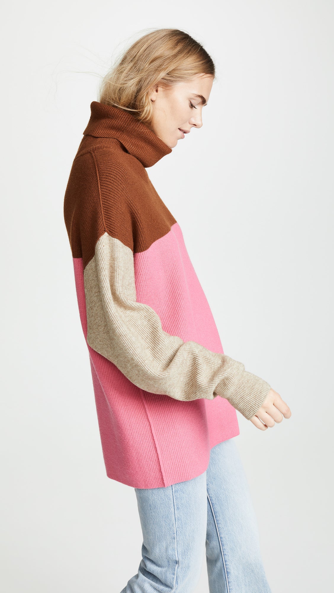 Free People Softly Structured Colour-Blocked Tunic