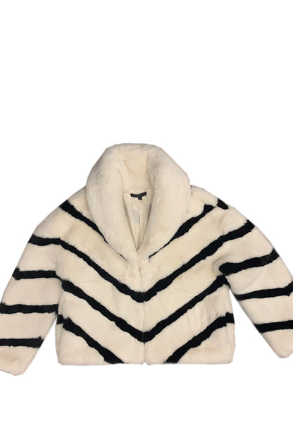 BK Zebra Faux Coat