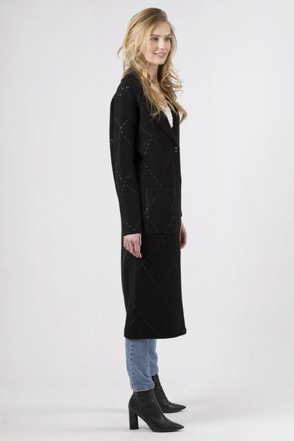 Lyla & Luxe Jimmi Stitch Coat
