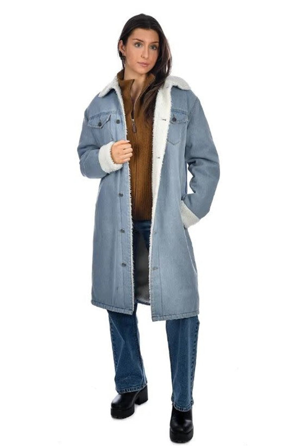 Denim Coat Levis Luna Coat Levis Trucker Jacket Rockridge Blue