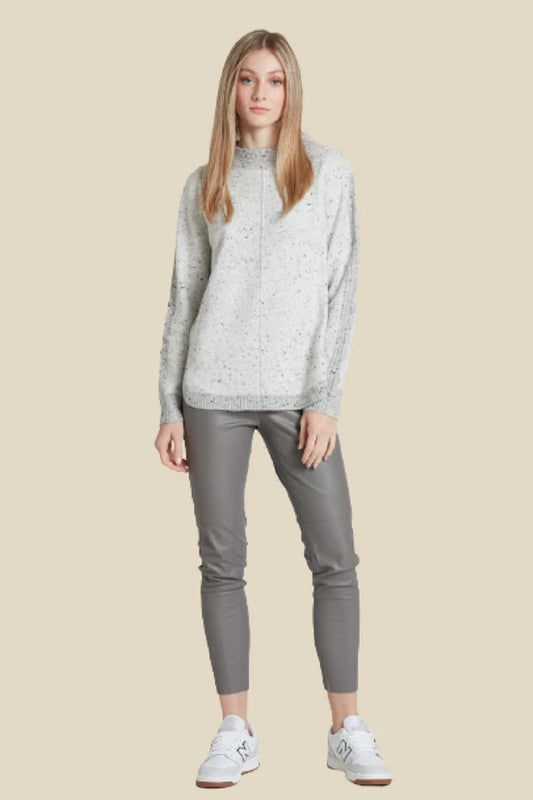 Point Zero Grey Mix Sweater
