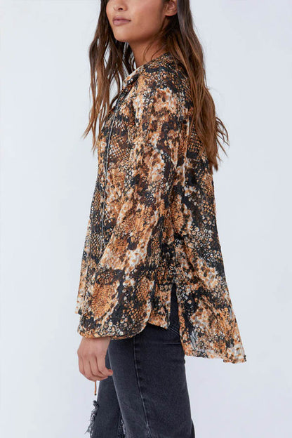 Free People Out For The Night Blouse