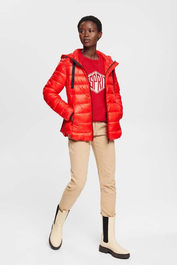 Esprit Quilted Puffer Jacket