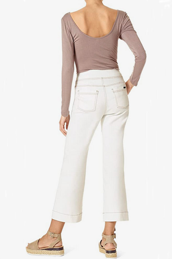 HUE Ripped Cropped Flare Skimmer