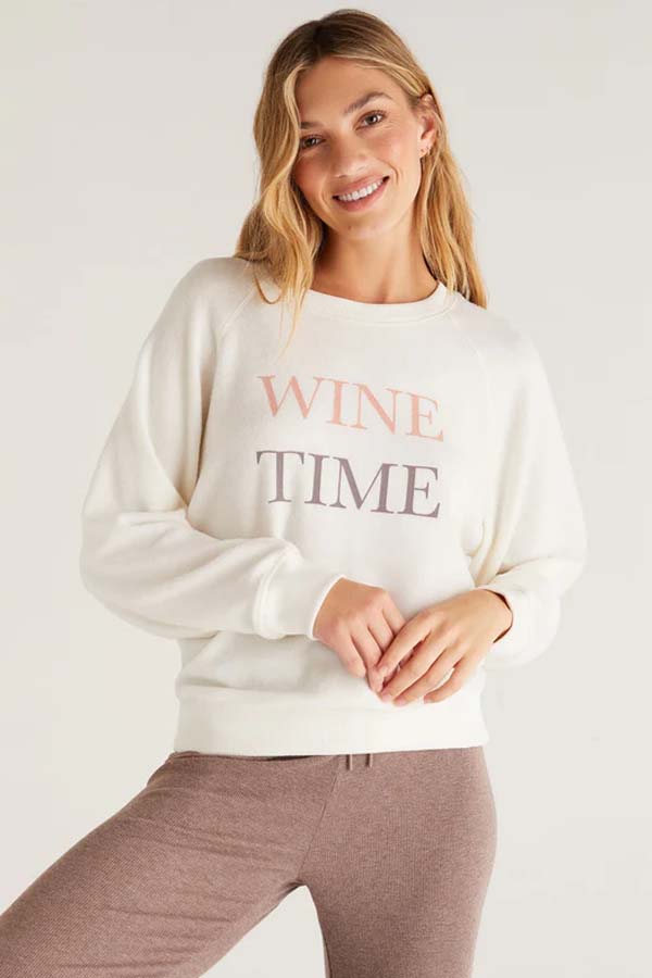 Z Supply Wine Time Long Sleeve
